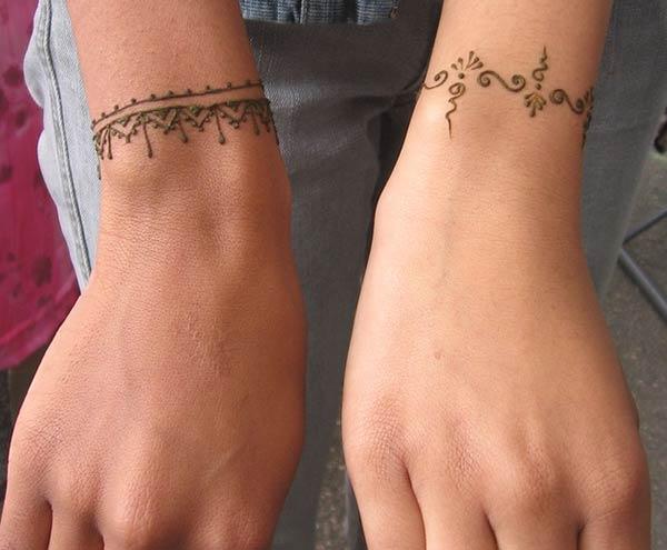 Easy bracelet mehndi design | easy bracelet mehndi design back hand -  YouTube